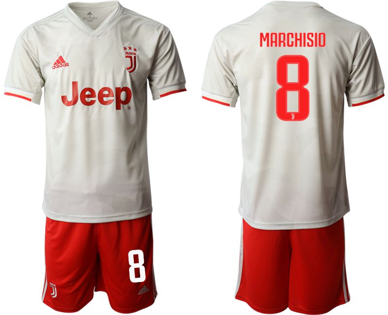 Men 2019-2020 club Juventus FC hoaway #8 white Soccer Jerseys